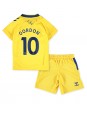 Everton Anthony Gordon #10 Ausweichtrikot für Kinder 2022-23 Kurzarm (+ Kurze Hosen)